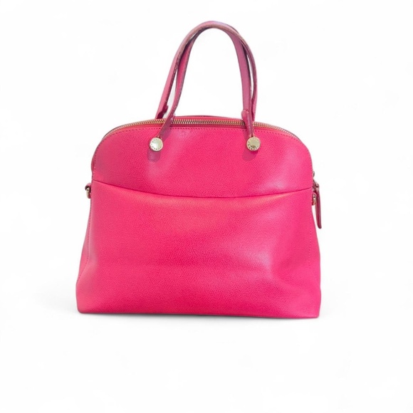Furla Piper M Dome Handbag in Fuchsia - Picture 2 of 14